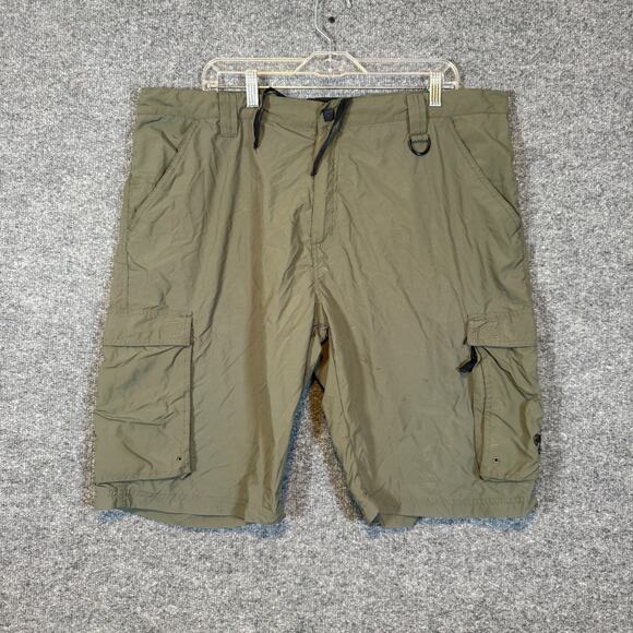 Boy Scouts of America Uniform Shorts Mens XL Green Switchbacks Cargo Shorts - Picture 1 of 8